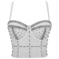 Masked chest, fish bone shaping, external wearing of corset and suspender for women