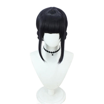 Snugeasy Rumi Costume Kids Wig Cosplay, Anime Mira Zoey Costume Wigs for Women Men, Purple Braid Wig Outfit Hair Halloween Cosplay Props