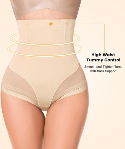 SIMIYA Tummy Control Shapewear for Women High Waist Trainer Shaping Underwear Panties Girdle Stomach Compression Body Shaper