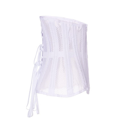 Women Heavy Spiral 26 Steel Boned Underbust Corset Satin Heavy Duty Waist Training Shaper Cincher