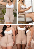 DIANE & GEORDI 2396 Fajas Colombianas Pospartum Tummy Control Body Shapers Shapewear for Women Girdle Black M