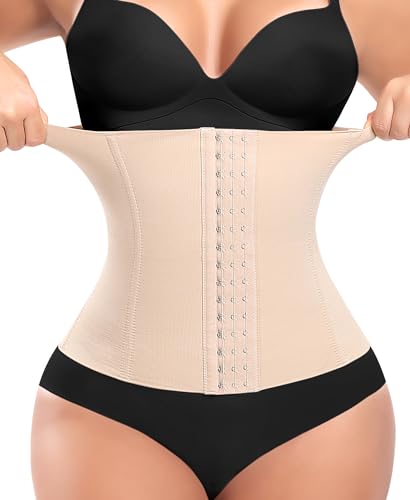 Werena Waist Trainer for Women Corset Shapewear Tummy Control Slimming Body Shaper Girdle Waist Cincher Belly Band