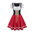 Beaded Love Halloween Beer Girl Bodysuit Dress for Women, Sexy Costume with Corset Style, Maid Outfit