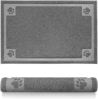 Dog Mat for Food and Water under Bowl and Feeder, 35 X 24 Inches Large Dog Bowl Life Food Pet Mats for Dogs and Cats, Silicone Non Slip for Floors, Easy to Clean Pet's Supplies |