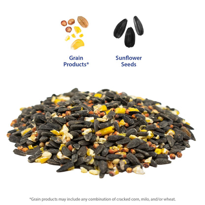 Sunflower & Natural Grains Wild Bird Feed, 5 Lb Pet's Supplies |