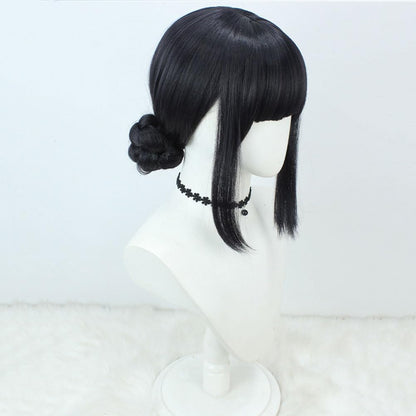 Snugeasy Rumi Costume Kids Wig Cosplay, Anime Mira Zoey Costume Wigs for Women Men, Purple Braid Wig Outfit Hair Halloween Cosplay Props