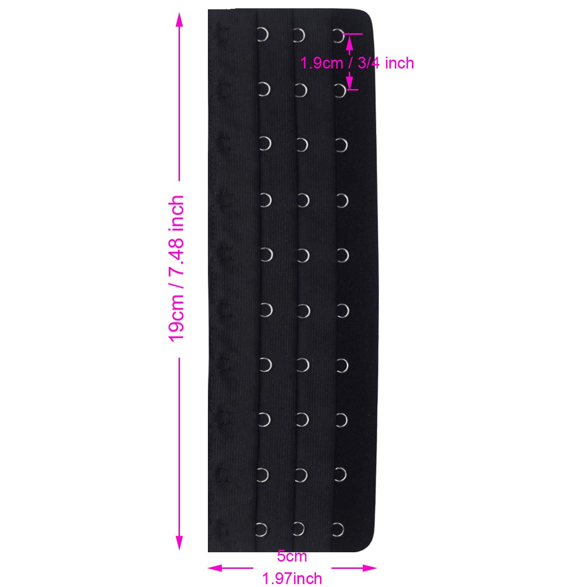 DoHope Longline Bra Back Corset Extenders for Bustiers Shapewear Waist Cincher