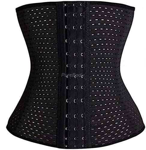 PureBody Waist Trainer – Women's Shapewear – Instantly Reduces Your Waist Size Giving You an Hourglass Figure…