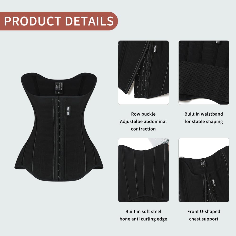 Waist Cincher Trimmer Belt Girdle Workout Shapewear Tummy Control Shaper Waist Trainer for Women