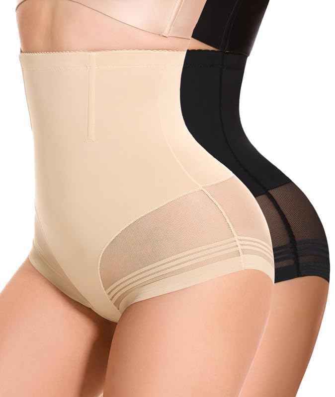 SIMIYA Tummy Control Shapewear for Women High Waist Trainer Shaping Underwear Panties Girdle Stomach Compression Body Shaper