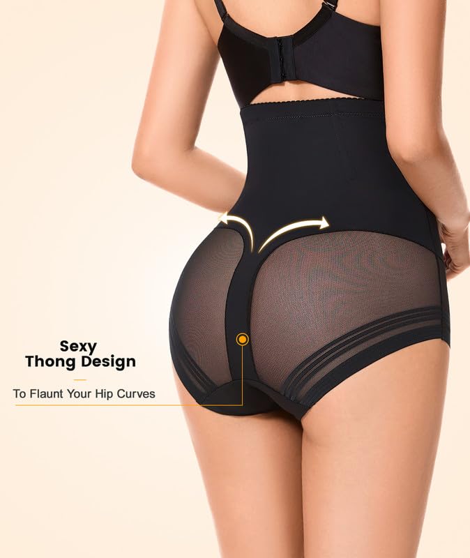 SIMIYA Tummy Control Shapewear for Women High Waist Trainer Shaping Underwear Panties Girdle Stomach Compression Body Shaper