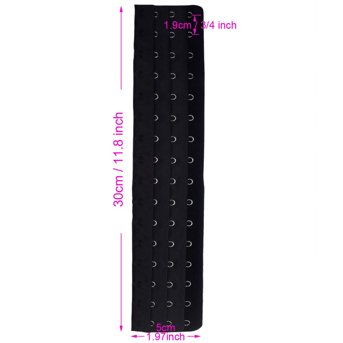 DoHope Longline Bra Back Corset Extenders for Bustiers Shapewear Waist Cincher