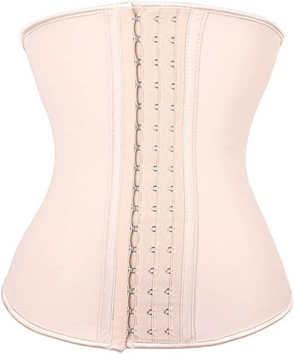 YIANNA Waist Trainer for Women Latex Underbust Waist Cincher Corset Sport Girdle Hourglass Body Shaper
