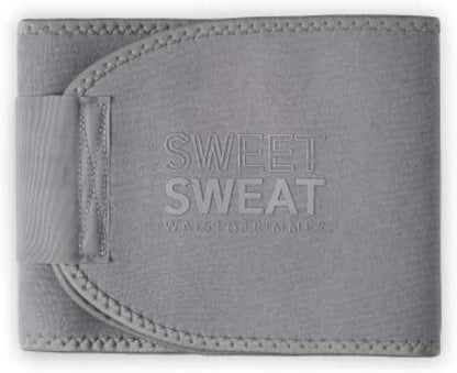 Sports Research® Sweet Sweat Waist Trimmer - Premium Sweat Enhancing Fitness Belt for Women & Men - 5 Adjustable Sizes