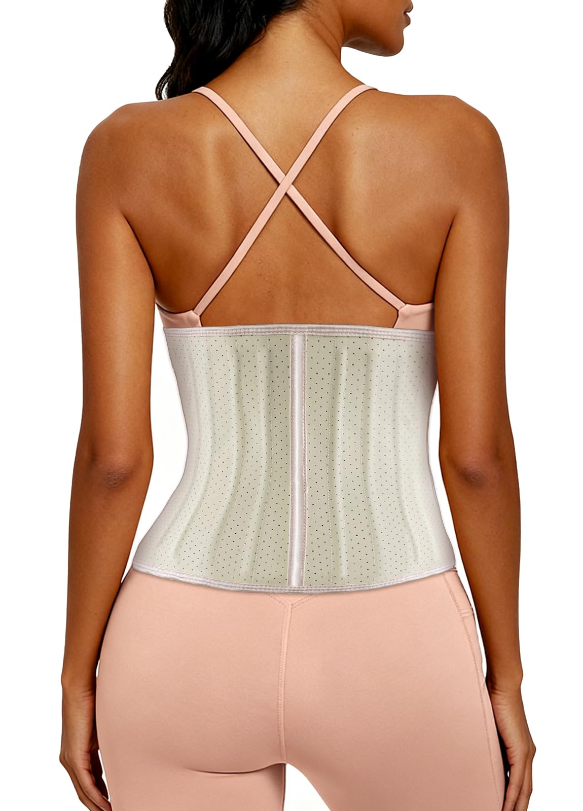 ECOWALSON Waist Trainer for Women - 9/25 Steel Bones & Additional Extender Cincher Corset for Hourglass body Shaper