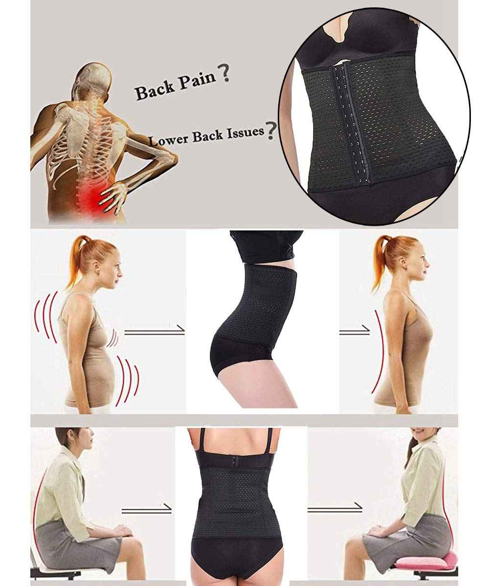 Women's Waist Trainer Corset Shapewear Tummy Control Body Shaper Waist Cincher Sport Girdle