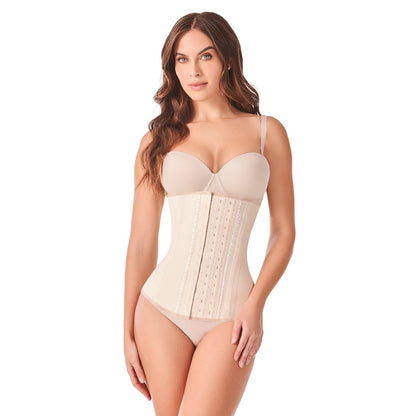 Ann Chery 2021 Latex Waist Trainer for Women |3 Hook Body Shaper|High Compression Colombian Waist Cincher |Daily & Sports Use
