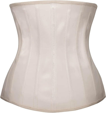 YIANNA Waist Trainer for Women Latex Underbust Waist Cincher Corset Sport Girdle Hourglass Body Shaper