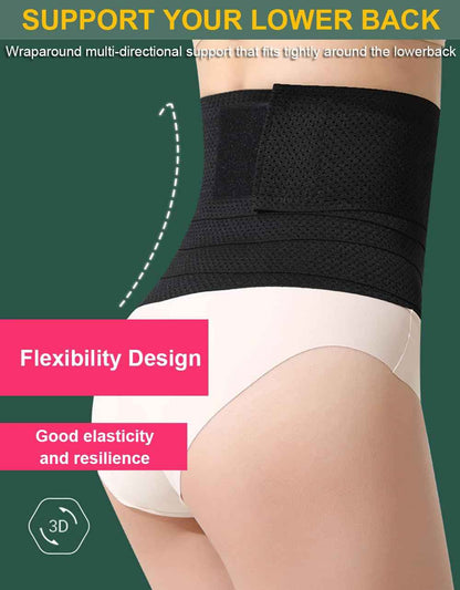 Waist Trainer for Women Lower Belly Fat, Belly Wrap Tummy Control Shapewear Corset Shapewear for Women, Faja Body Shaper