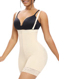 YIANNA Fajas Colombianas Shapewear for Women Tummy Control Butt Lifter Faja Body Shaper,YA7267-Beige-M