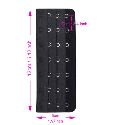 DoHope Longline Bra Back Corset Extenders for Bustiers Shapewear Waist Cincher