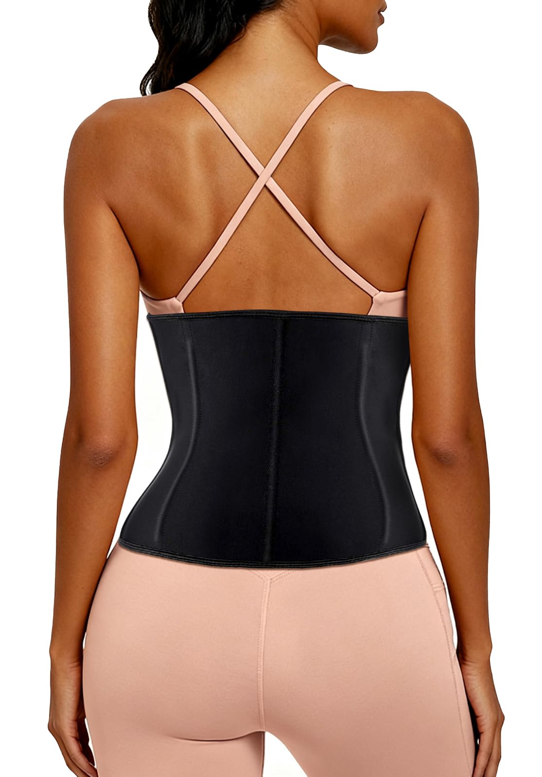 ECOWALSON Waist Trainer for Women - 9/25 Steel Bones & Additional Extender Cincher Corset for Hourglass body Shaper