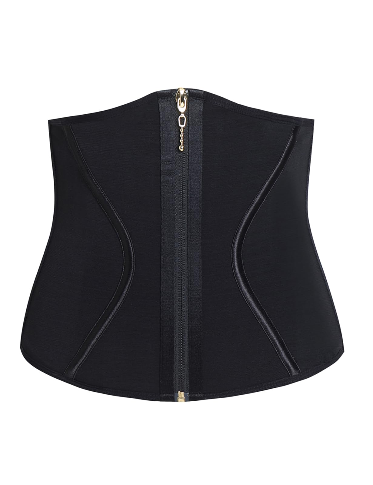 SHAPSHE Short Torso Waist Trainer for Women Corset Waist Cincher Shapewear Tummy Control Workout Hourglass Body Shaper