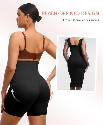 FeelinGirl Shapewear for Women Tummy Control High Waist Body Shaper Shorts Waist Trainer Girdle Thigh Slimming Panties