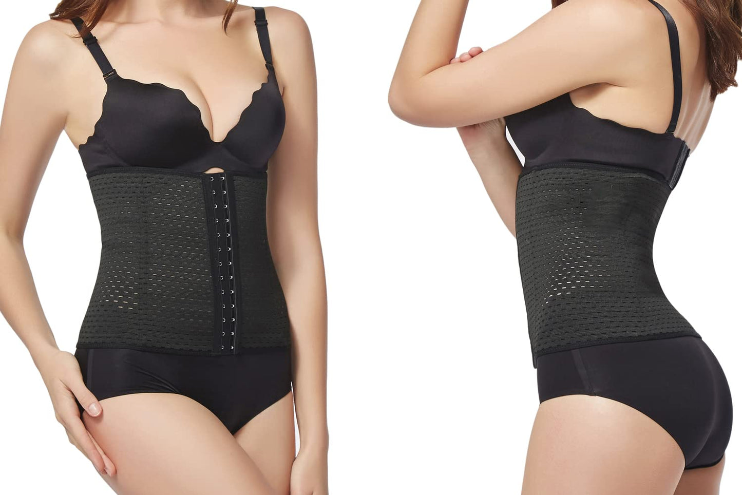 KSKshape Waist Trainer Shapewear For Weight loss Tummy Control Body Shaper Breathable Waist Cincher