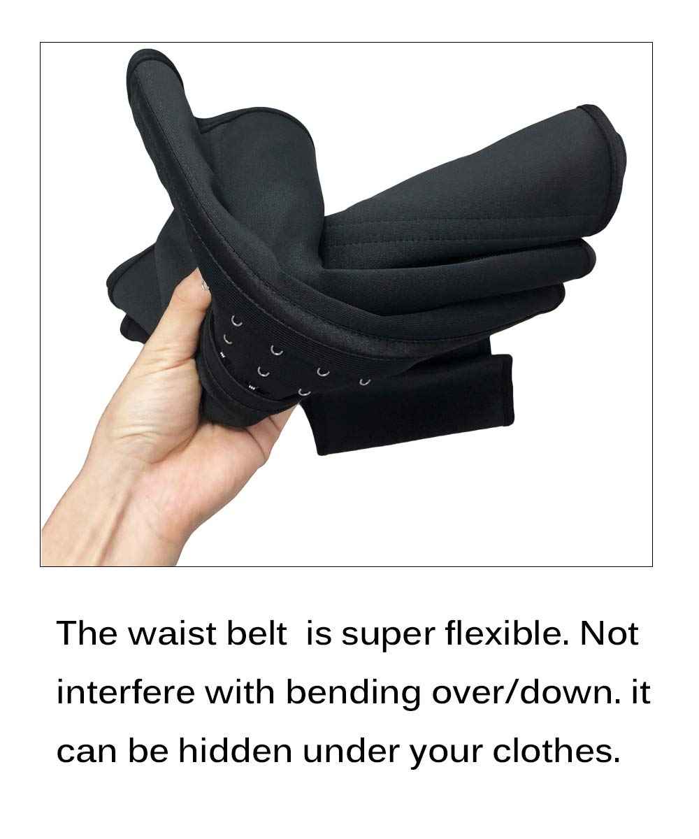 GainKee Clip and Zip Waist Trainer Corset Women Neoprene Worked Out Sweat Vest Body Shaper