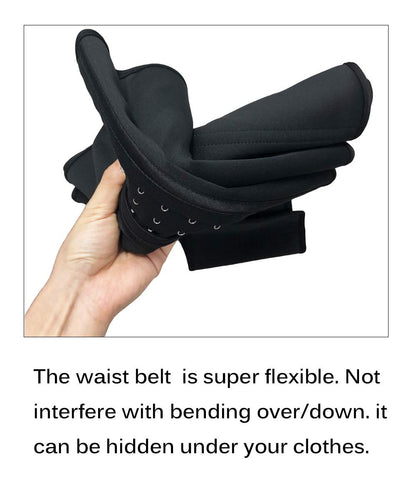 GainKee Clip and Zip Waist Trainer Corset Women Neoprene Worked Out Sweat Vest Body Shaper