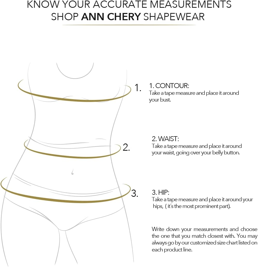 Ann Chery 2021 Latex Waist Trainer for Women |3 Hook Body Shaper|High Compression Colombian Waist Cincher |Daily & Sports Use