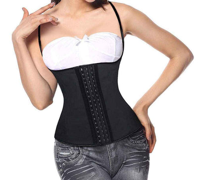 Charmian Women's Latex Underbust Waist Training Steel Boned Shapewear Corset
