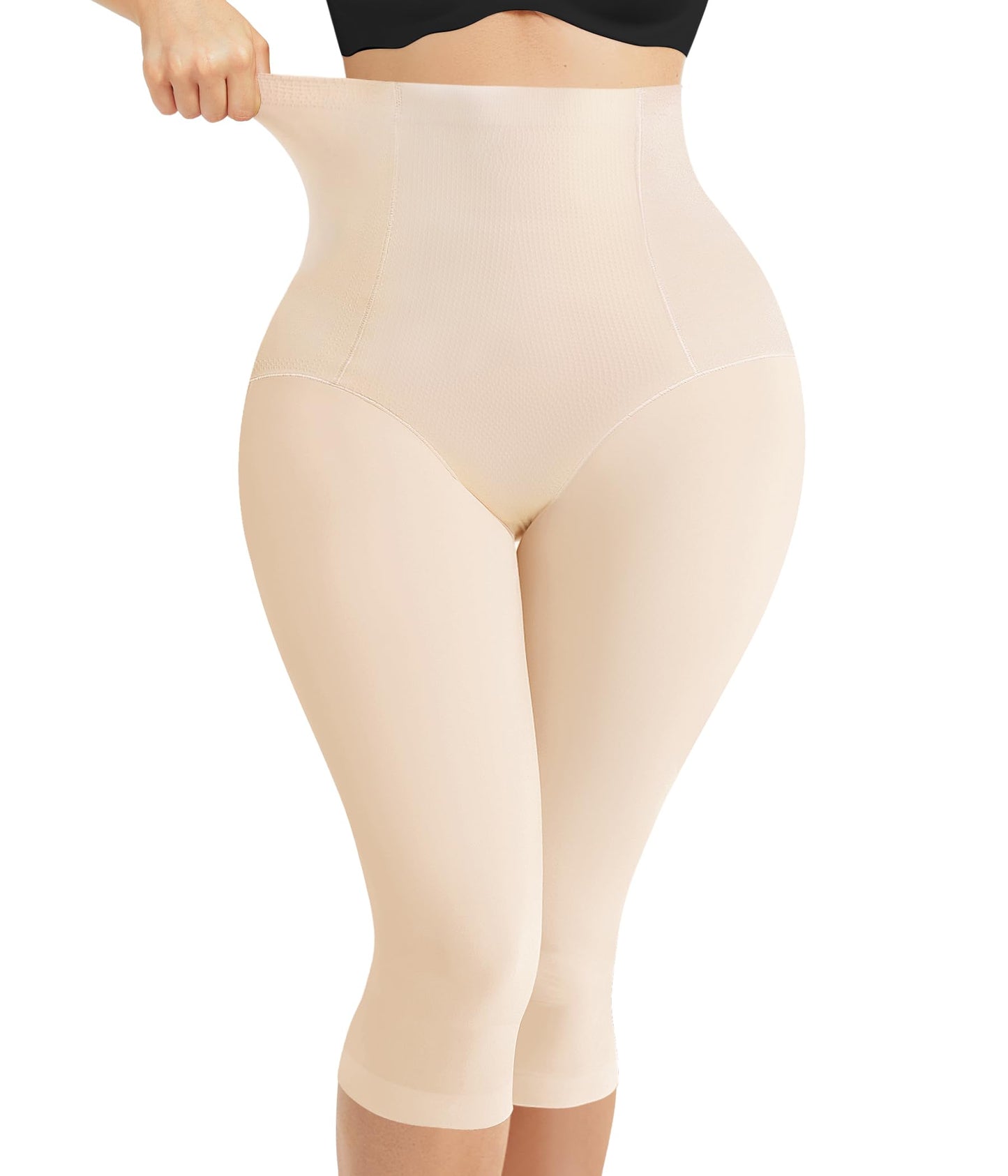 Nebility Compression Leggings for Women Seamless Shapewear Butt Lifting Panties Waist Trainer Tummy Control Thigh Body Shaper