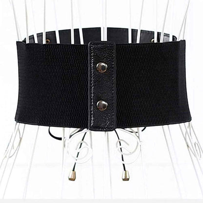 VOCHIC Womens PU Leather Belt High Waist Cincher Belt Corsets for Waist Training Wide Belt