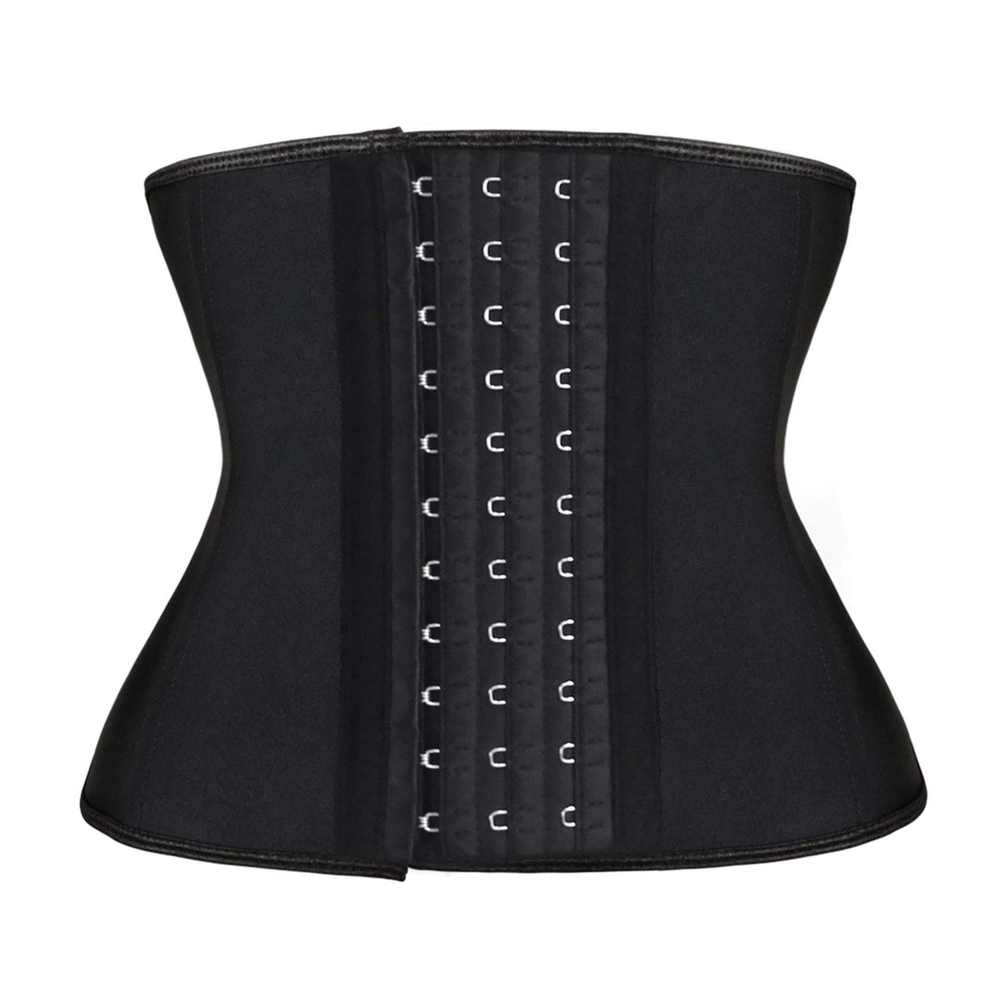 Atbuty Short Torso Waist Trainers Cincher Corset Underbust Body Shaper Latex Sport Girdle
