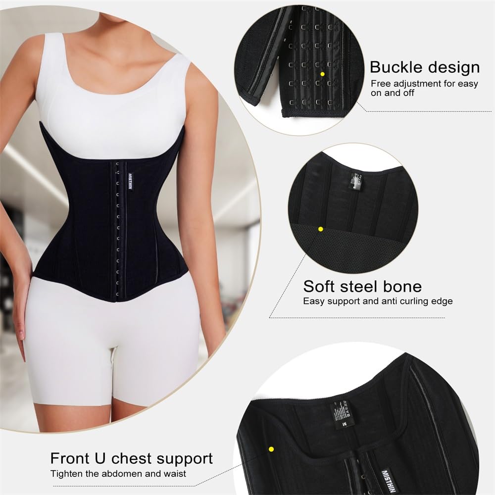 Waist Cincher Trimmer Belt Girdle Workout Shapewear Tummy Control Shaper Waist Trainer for Women