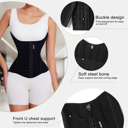 Waist Cincher Trimmer Belt Girdle Workout Shapewear Tummy Control Shaper Waist Trainer for Women