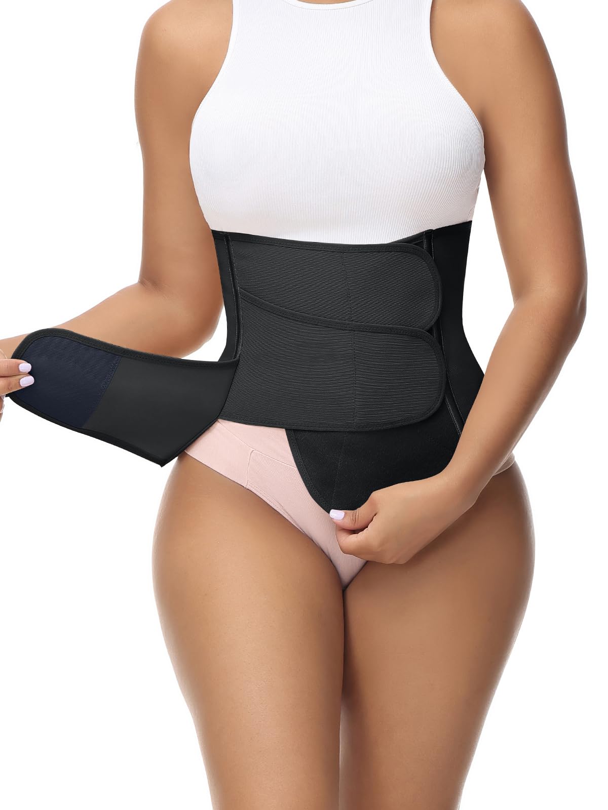 SHAPSHE Waist Trainer for Women Postpartum Recovery Wrap Waist Cincher Corset Shapewear Belly Band