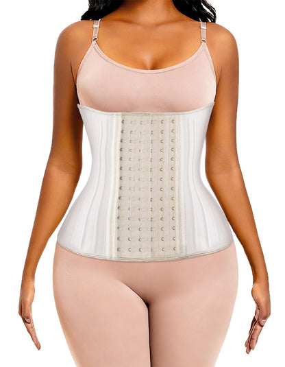 ECOWALSON Waist Trainer for Women - 9/25 Steel Bones & Additional Extender Cincher Corset for Hourglass body Shaper