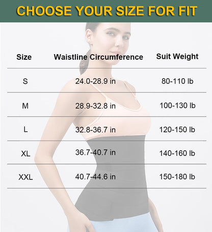 Waist Trainer for Women Lower Belly Fat, Belly Wrap Tummy Control Shapewear Corset Shapewear for Women, Faja Body Shaper