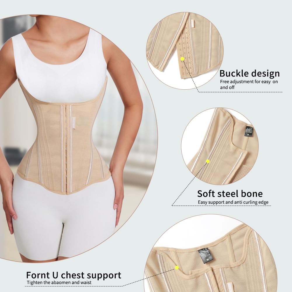 Waist Cincher Trimmer Belt Girdle Workout Shapewear Tummy Control Shaper Waist Trainer for Women