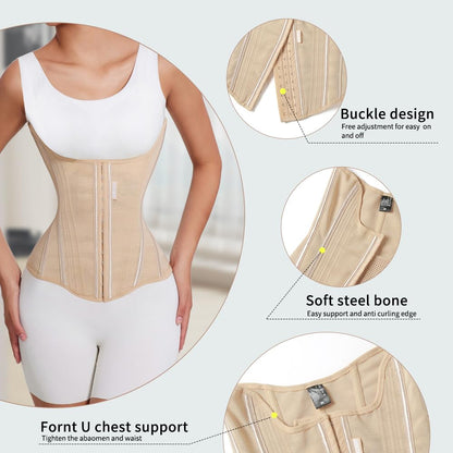 Waist Cincher Trimmer Belt Girdle Workout Shapewear Tummy Control Shaper Waist Trainer for Women