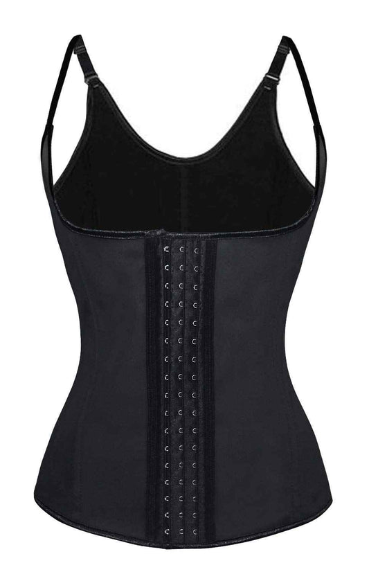 Charmian Women's Latex Underbust Waist Training Steel Boned Shapewear Corset