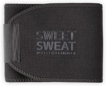 Sports Research® Sweet Sweat Waist Trimmer - Premium Sweat Enhancing Fitness Belt for Women & Men - 5 Adjustable Sizes