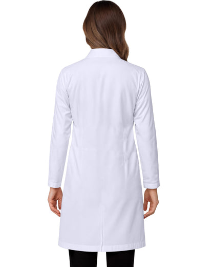 NY Threads Professional Lab Coat for Women, Long Sleeve Medical Coat
