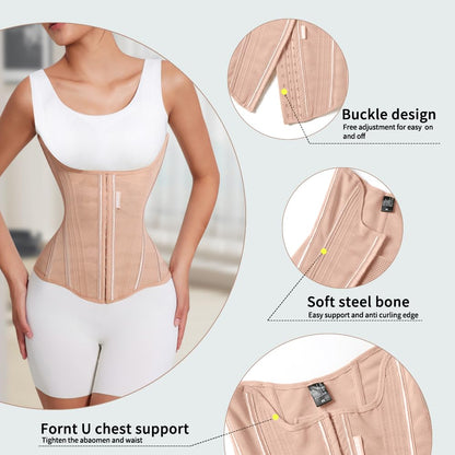 Waist Cincher Trimmer Belt Girdle Workout Shapewear Tummy Control Shaper Waist Trainer for Women
