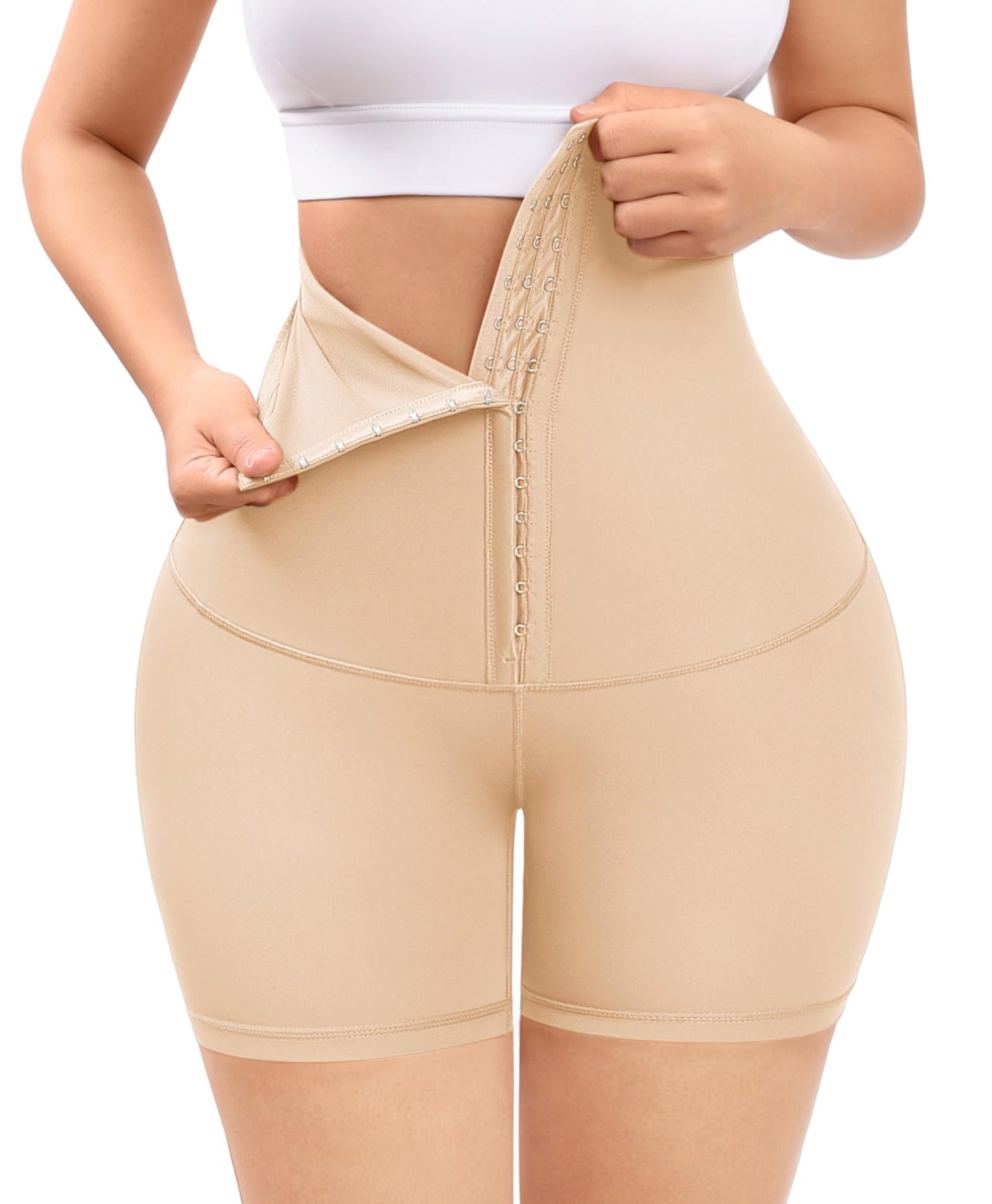 FeelinGirl Shapewear for Women Tummy Control High Waist Body Shaper Shorts Waist Trainer Girdle Thigh Slimming Panties