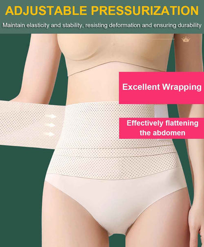 Waist Trainer for Women Lower Belly Fat, Belly Wrap Tummy Control Shapewear Corset Shapewear for Women, Faja Body Shaper