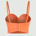 Hot Sale Luxury Sexy Design Beading Corset Crop Tops for Women Solid Camis